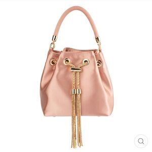 Rose gold bag